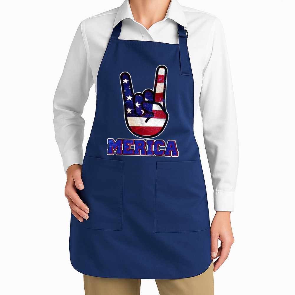 Rock On Merica Apron