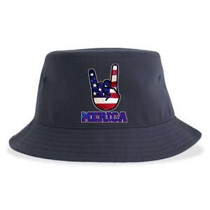 Rock On Merica Sustainable Bucket Hat