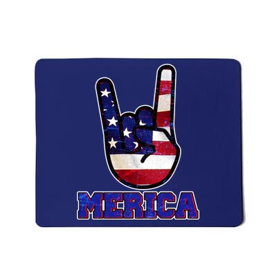 Rock On Merica Mousepad