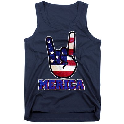 Rock On Merica Tank Top