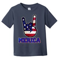 Rock On Merica Toddler T-Shirt