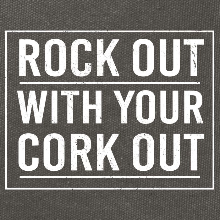 Rock Out With Your Cork Out Cotton Canvas Backpack
