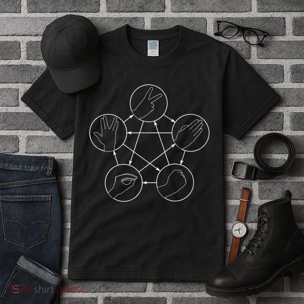 Rock Paper Scissors Lizard Spock Tall T-Shirt