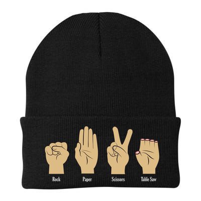 Rock Paper Scissors Table Saw Beanie