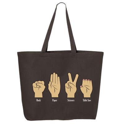Rock Paper Scissors Table Saw 25L Jumbo Tote