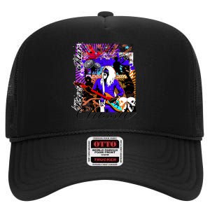 Rock Star Classic High Crown Mesh Back Trucker Hat