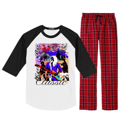 Rock Star Classic Raglan Sleeve Pajama Set