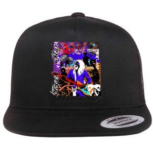 Rock Star Classic Flat Bill Trucker Hat