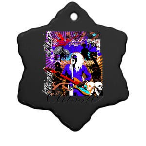 Rock Star Classic Ceramic Star Ornament