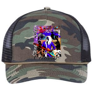 Rock Star Classic Retro Rope Trucker Hat Cap