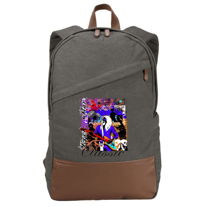 Rock Star Classic Cotton Canvas Backpack