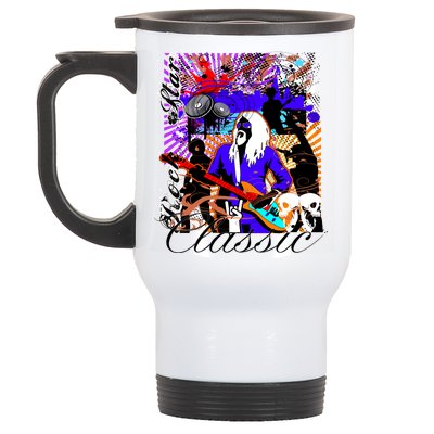 Rock Star Classic Stainless Steel Travel Mug