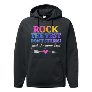 Rock The Test Performance Fleece Hoodie