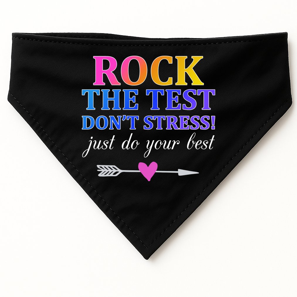 Rock The Test USA-Made Doggie Bandana