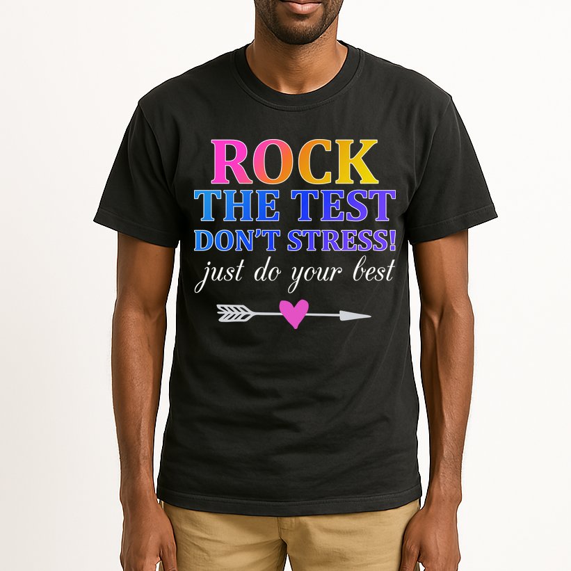 Rock The Test Tall T-Shirt