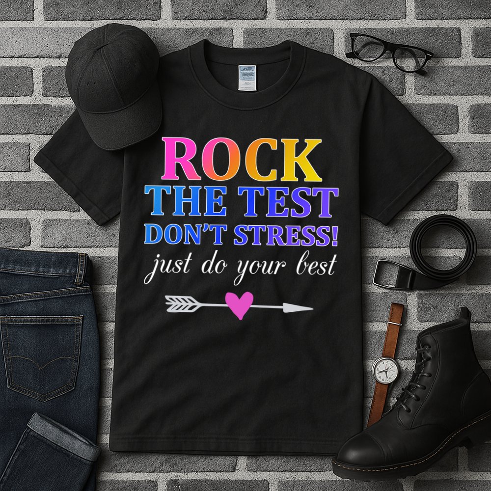 Rock The Test Tall T-Shirt