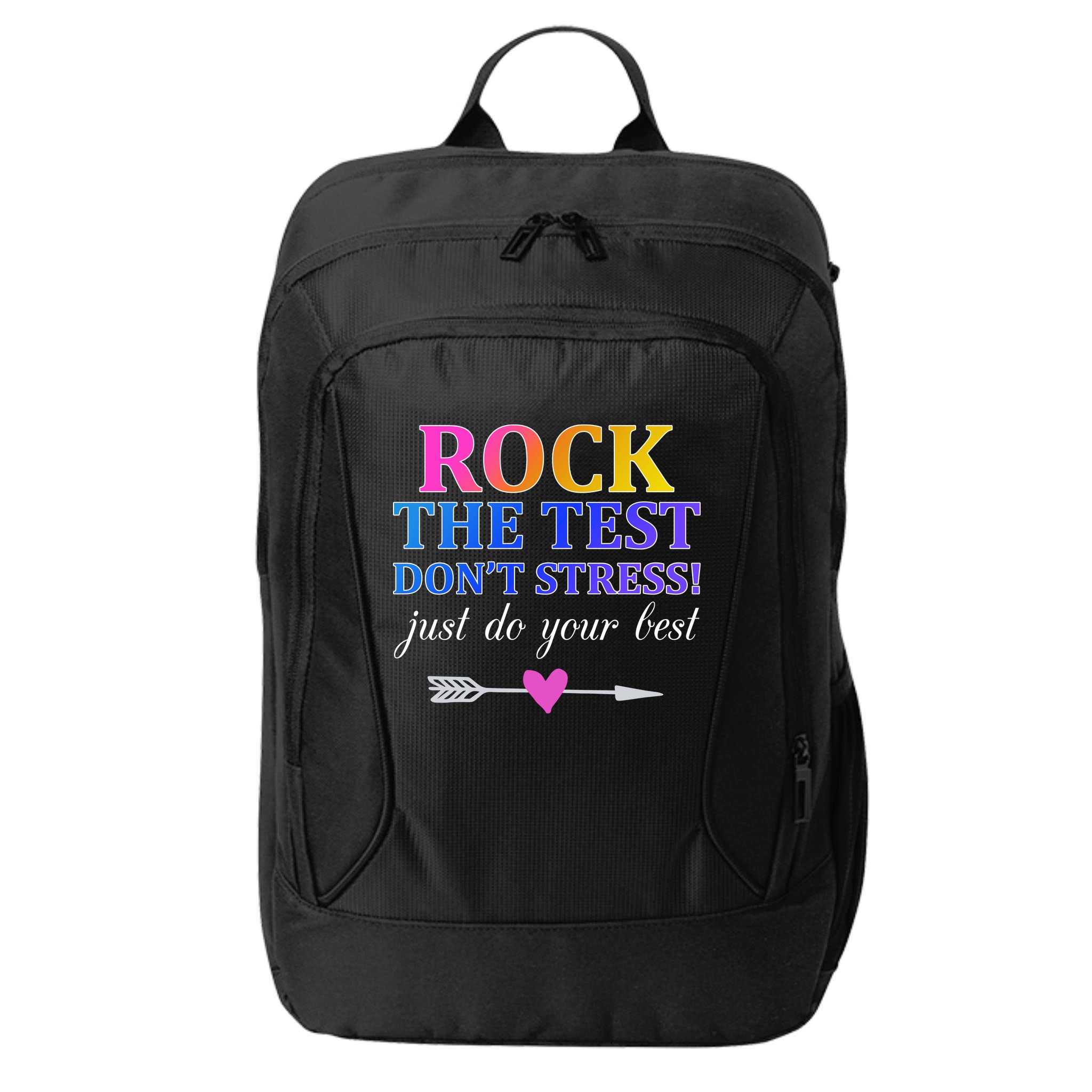 Rock The Test City Backpack