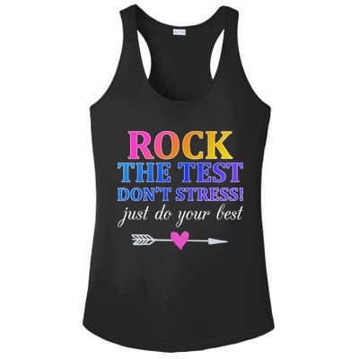 Rock The Test Ladies PosiCharge Competitor Racerback Tank