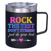 Rock The Test 12oz Stainless Steel Coffee Mug