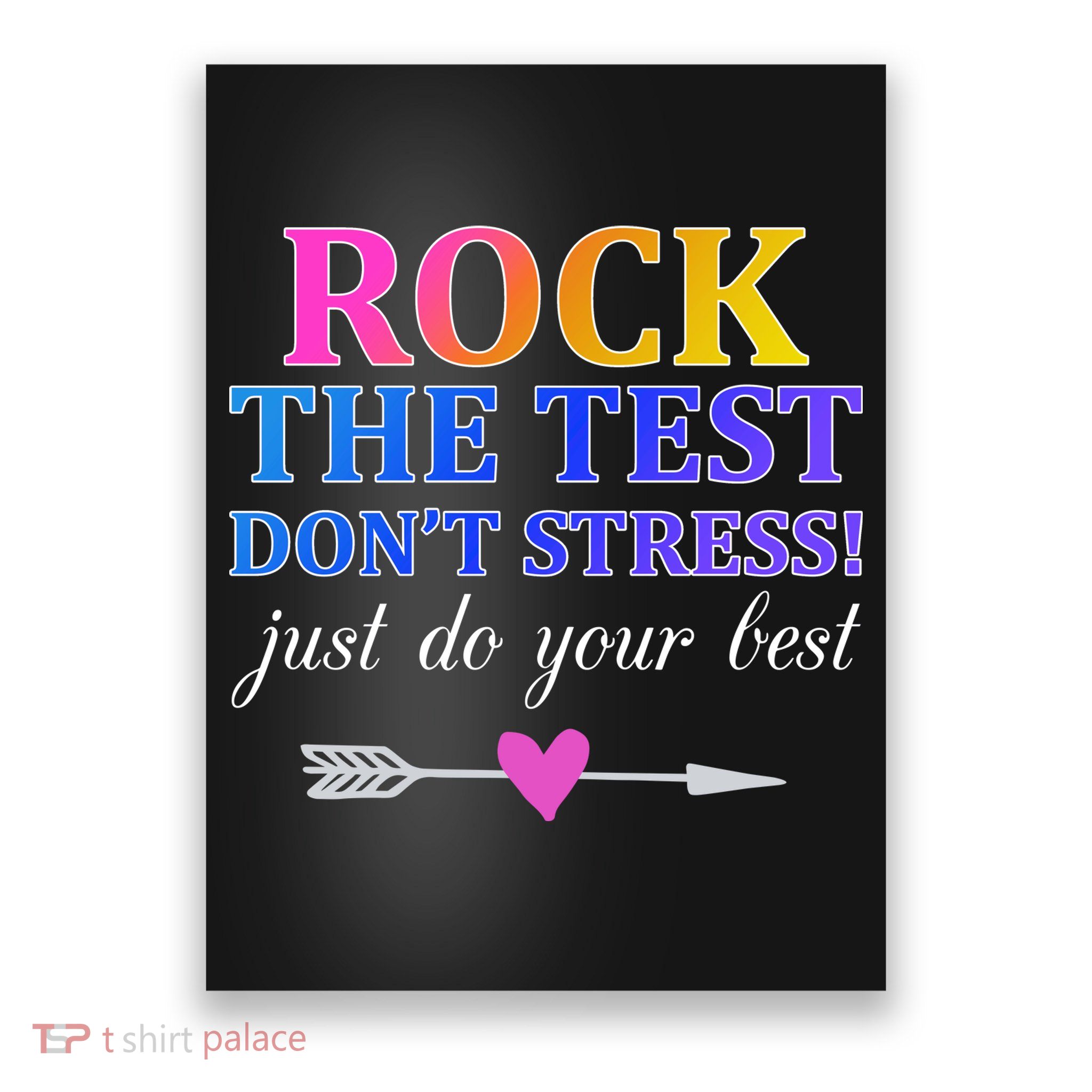 Rock The Test Poster