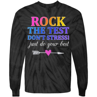 Rock The Test Tie-Dye Long Sleeve Shirt