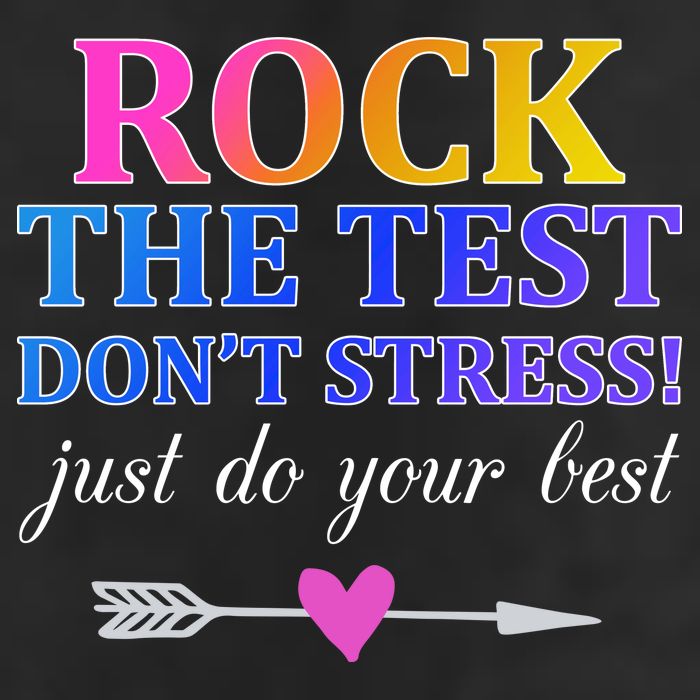 Rock The Test Golf Towel