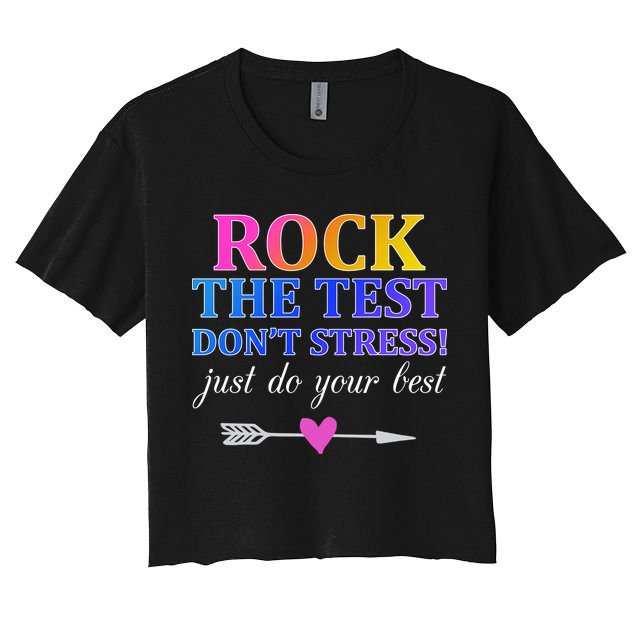 Rock The Test Crop Top