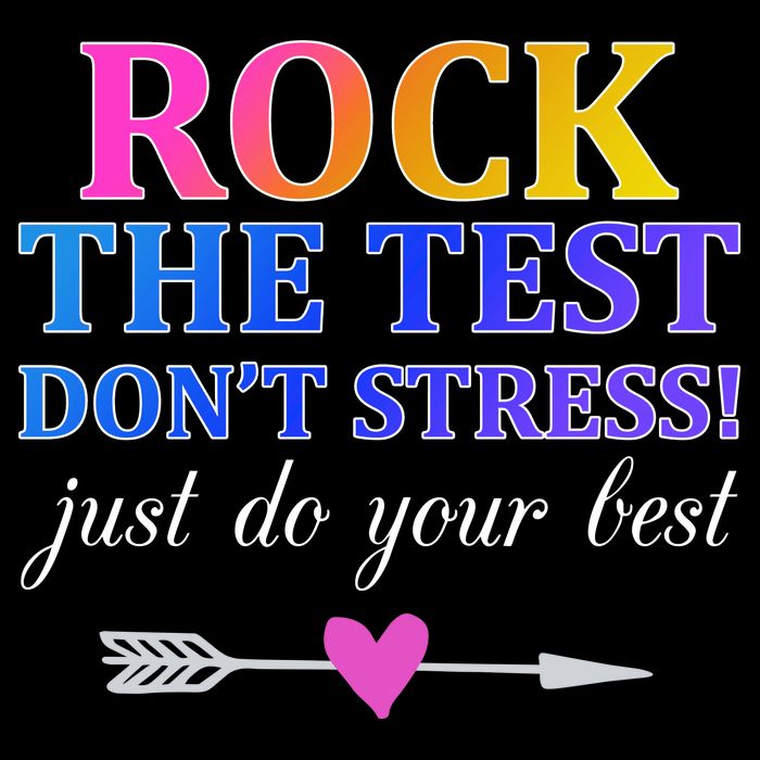 Rock The Test Cropped Pullover Crew