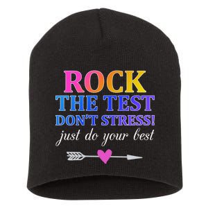 Rock The Test Short Acrylic Beanie