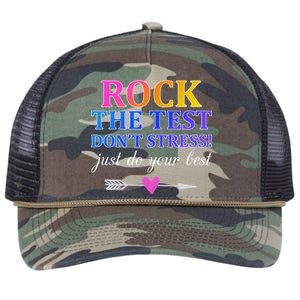 Rock The Test Retro Rope Trucker Hat Cap