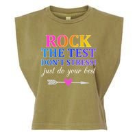 Rock The Test Garment-Dyed Women's Muscle Tee