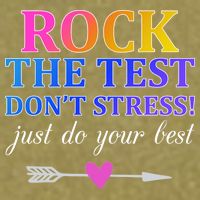 Rock The Test Garment-Dyed Women's Muscle Tee