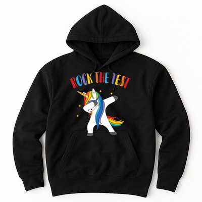 Rock The Test Dabbing Unicorn Hoodie
