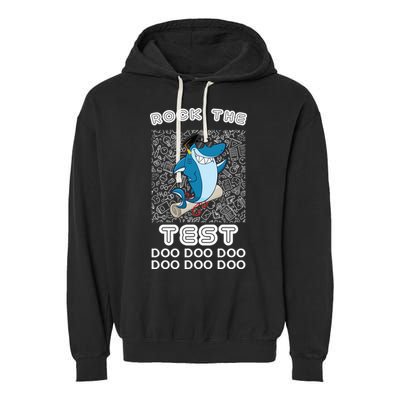Rock The Test Doo Doo Doo Garment-Dyed Fleece Hoodie