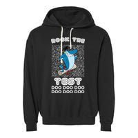 Rock The Test Doo Doo Doo Garment-Dyed Fleece Hoodie