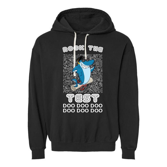 Rock The Test Doo Doo Doo Garment-Dyed Fleece Hoodie