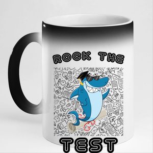 Rock The Test Doo Doo Doo 11oz Black Color Changing Mug