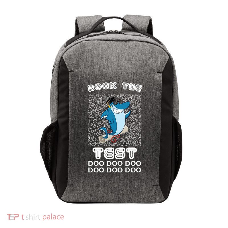 Rock The Test Doo Doo Doo Vector Backpack