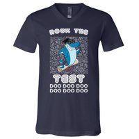 Rock The Test Doo Doo Doo V-Neck T-Shirt