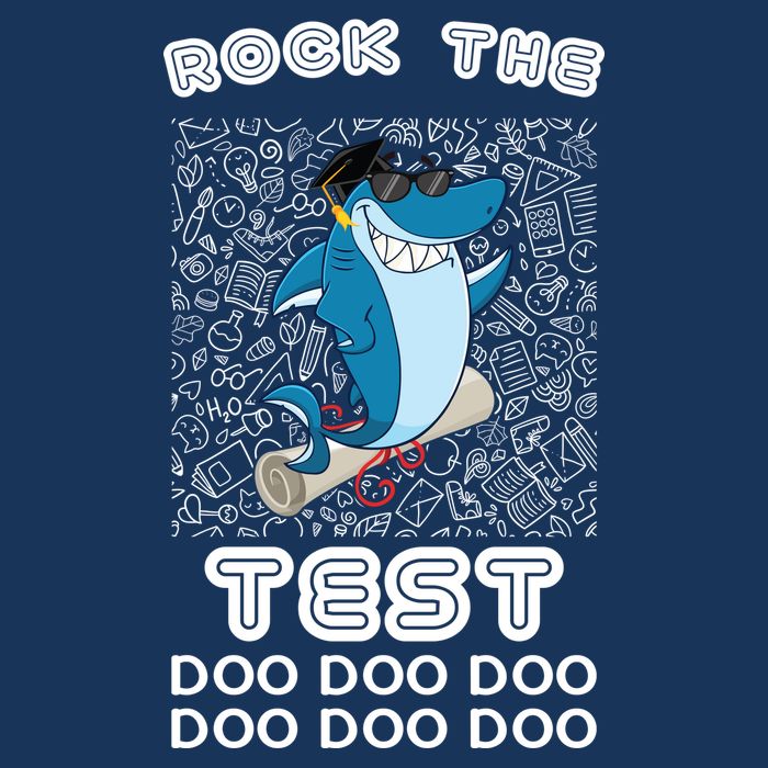 Rock The Test Doo Doo Doo Flatbill Hat