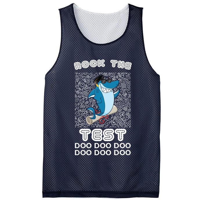 Rock The Test Doo Doo Doo Mesh Reversible Basketball Jersey Tank