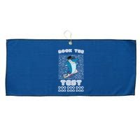 Rock The Test Doo Doo Doo Large Microfiber Waffle Golf Towel