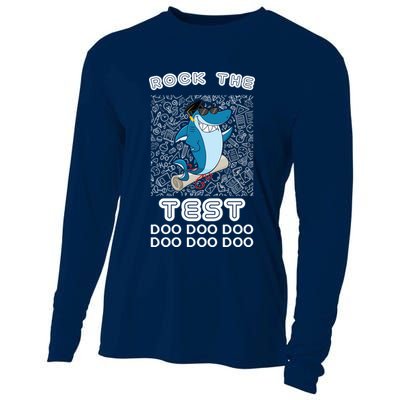 Rock The Test Doo Doo Doo Cooling Performance Long Sleeve Crew