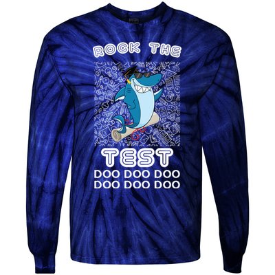 Rock The Test Doo Doo Doo Tie-Dye Long Sleeve Shirt