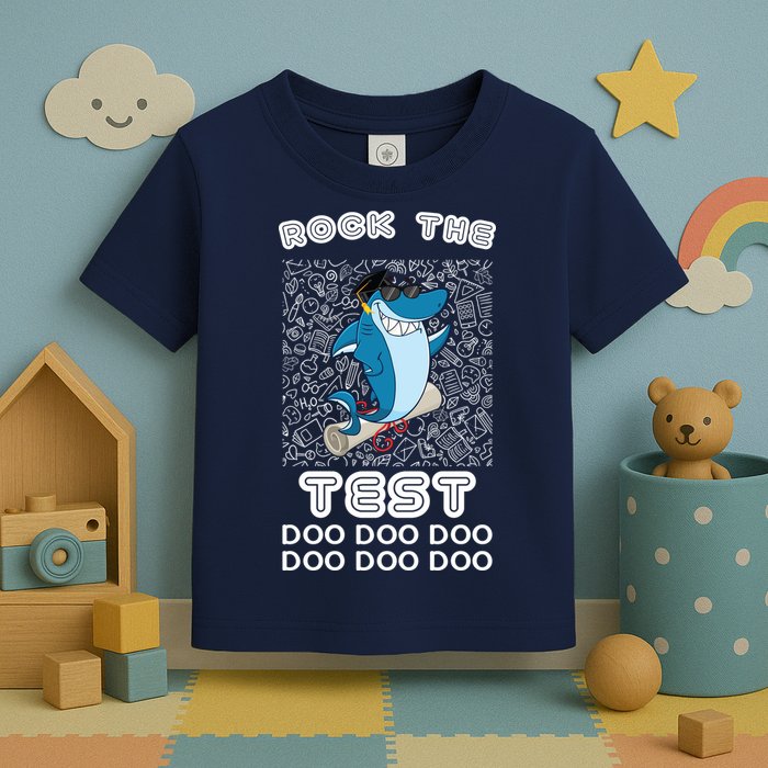 Rock The Test Doo Doo Doo Toddler T-Shirt