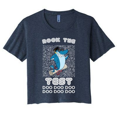 Rock The Test Doo Doo Doo Crop Top