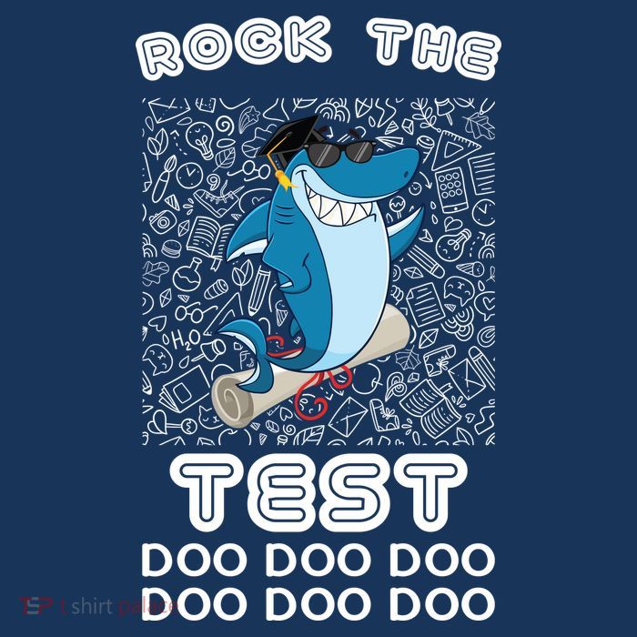 Rock The Test Doo Doo Doo Kids T-Shirt