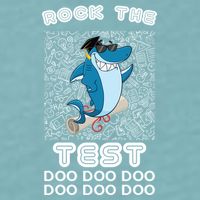 Rock The Test Doo Doo Doo Sueded Cloud Jersey T-Shirt