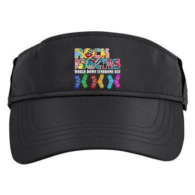 Rock Your Socks For World Down Syndrome Day Adult Drive Performance Visor