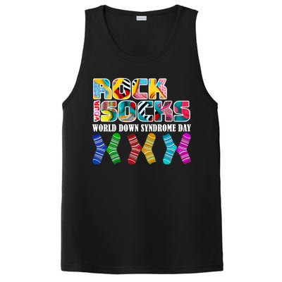 Rock Your Socks For World Down Syndrome Day PosiCharge Competitor Tank